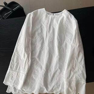 刺绣花衬衫 定制法式 26春夏新品 2639 浮生若梦