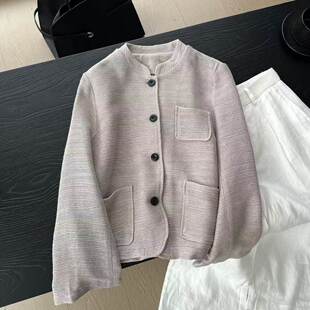 高品质设计感小香风气质外套26323 26春夏新品 老钱