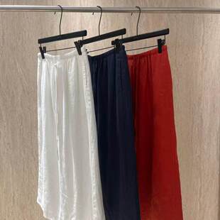 经典 26春夏新品 百搭松弛感亚麻半裙2639 云栖半裙