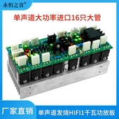 永恒之音原装 单声道发烧HIFI大功率家用舞台16只大管1千瓦功放板