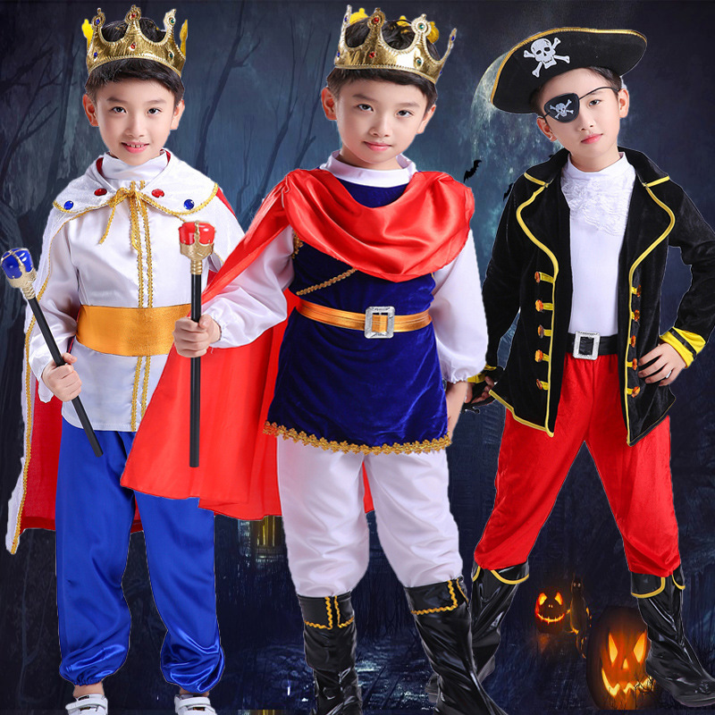万圣节儿童服装男女孩cos服装扮