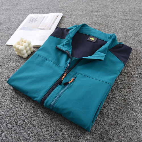日单外贸山系夹克外套男款春秋款工装户外软壳登山服男防水骑行服