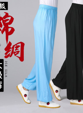新款男女服装春夏太极裤