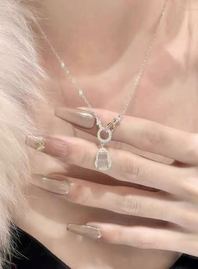 「玉髓福禄」925纯银新中式葫芦项链女轻奢小众设计高级生日礼物