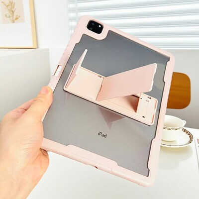 新款ipad11保护壳air5保护套67亚克力ipadpro轻薄十代11平板air4透明ipad9带笔槽七八代8防摔mini7单壳防弯壳