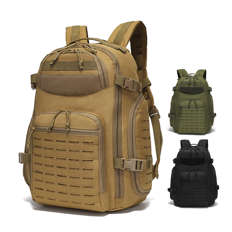 大容量迷彩战术双肩背包男女户外防水登山旅行包初高中小学生书包