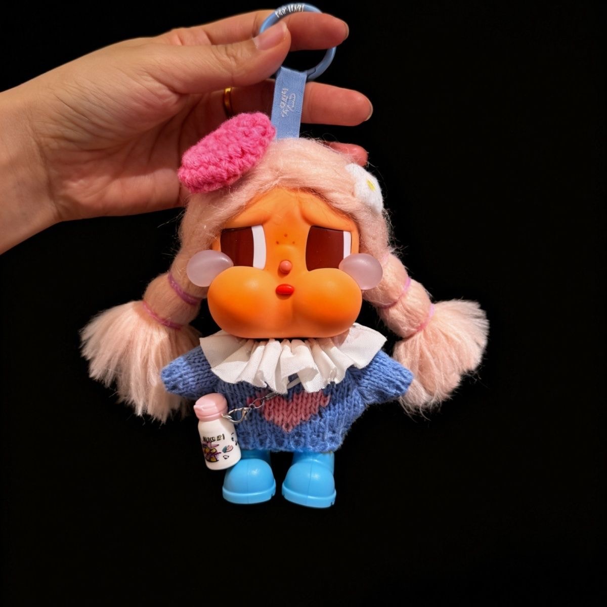 哭娃搪胶娃衣10cm娃衣一代二代通用哭娃眼泪工厂系列搪胶毛绒公仔