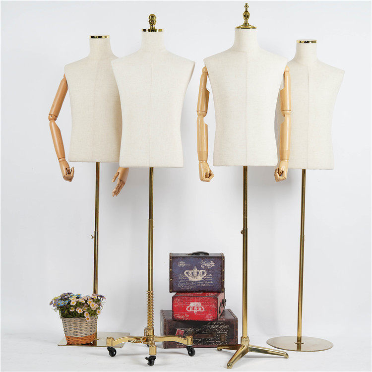 橱窗男模特道具半身西装展示架服装店全身男士男装韩版服装模特架