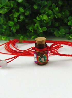 小瓶子扩香吊坠挂件毛衣链