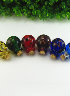 diy琉璃挂饰香薰小瓶子吊坠