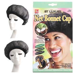 睡帽家居帽长发帽月子帽舒适透气网眼帽松紧帽Net Bonnet  Cap