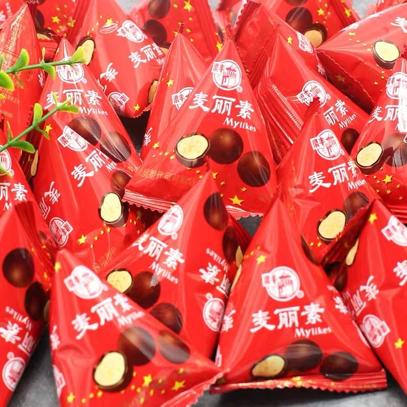 梁丰麦丽素巧克力童年零食