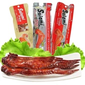 温州风味零食萨啦咪鸡翅萨拉米烤制小鸡腿啃德佬鸡翅特产即食小吃