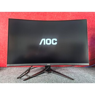 9新AOC2k155144高刷游戏电竞曲屏无边框超高清二手台式 电脑显示器