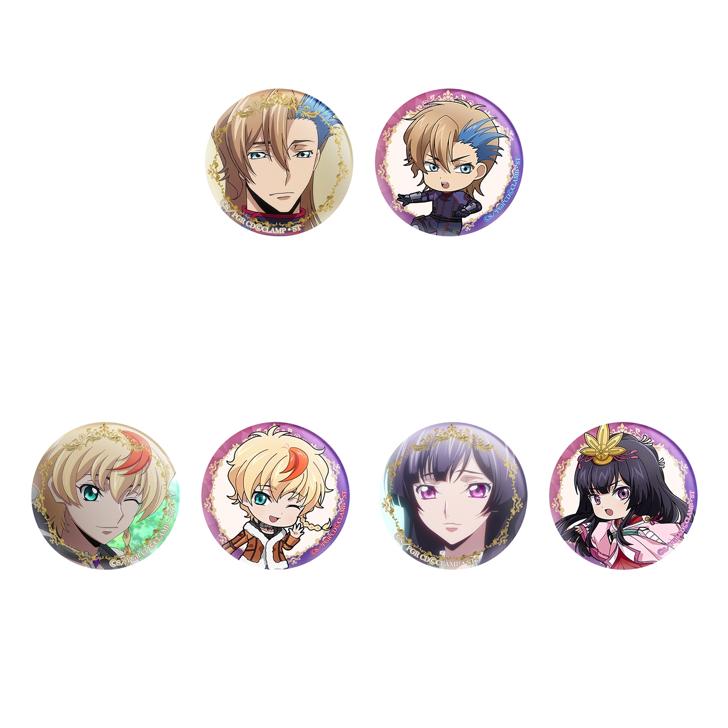 反叛的鲁路修夺还的罗赛徽章套装