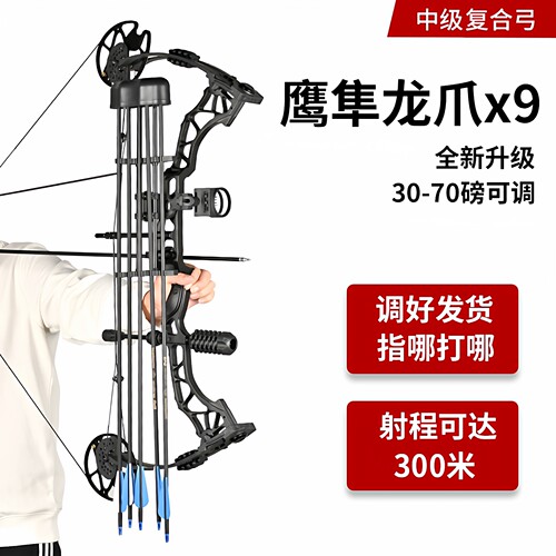 龙爪X9复合弓中级高速弓SPG/鹰隼