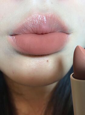 低饱和泰式奶咖  蜜桃干果色sunniesface口红新色it gir哑光l欧美