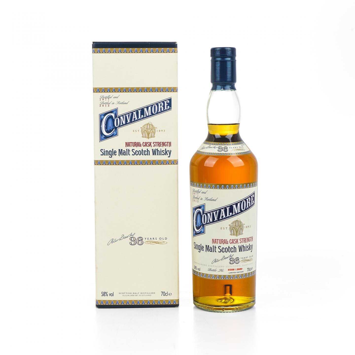 Convalmore 康法摩尔36年1977-2013 SR系列苏格兰单一麦芽威士忌