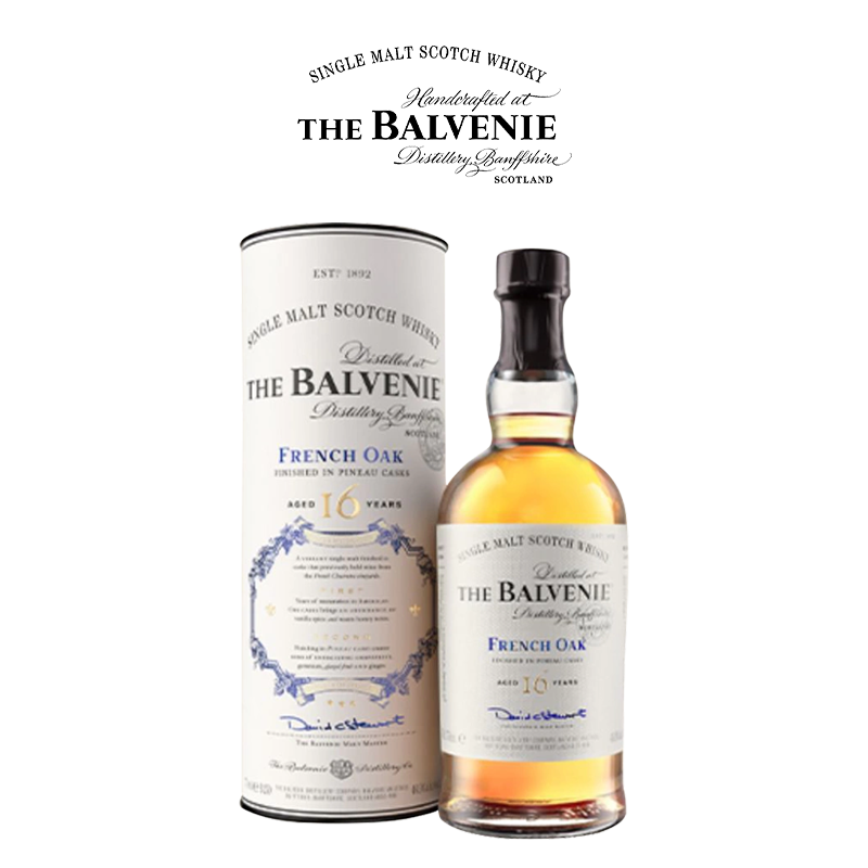 百富16年法国桶苏格兰单一麦芽威士忌 BALVENIE 英国原装