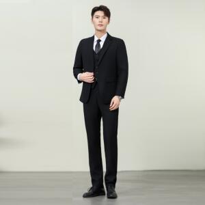 特价男士西服 两件套西装 单排扣两粒扣 外套 裤子XZ2001P120图片