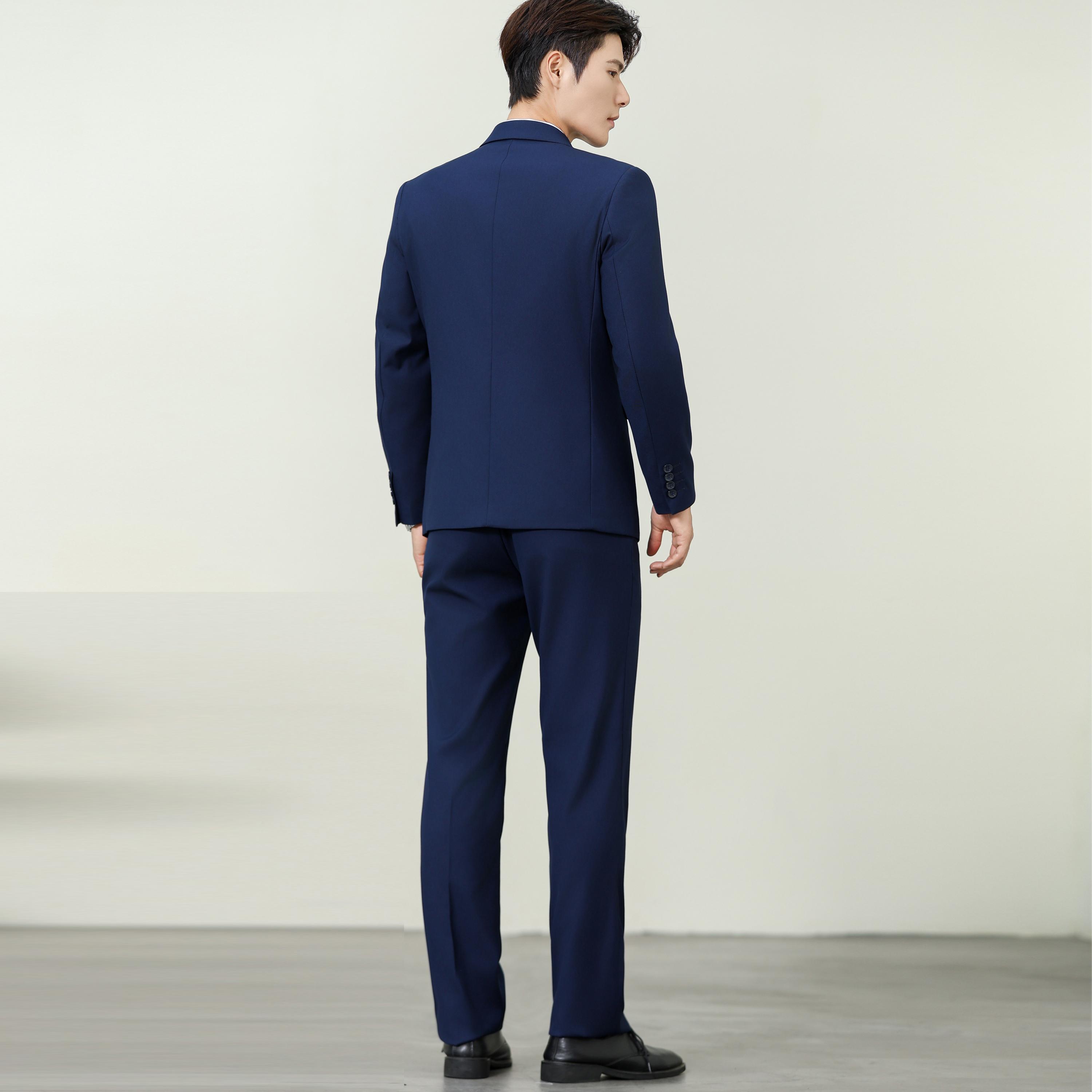 特价男士西服两件套西装单排扣两粒扣外套裤子XZ2001P120,男装西服套装,星座802