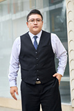 M-10XL男士马甲绅士西服马甲背心兄弟装团新郎结婚礼服大码181P65，男装背心/马甲，星座802