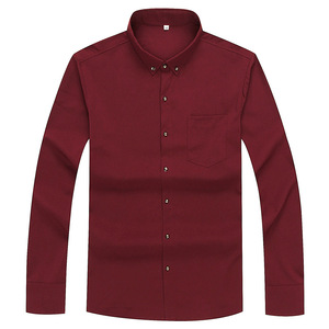 2XL-10XL新款宽松弹力休闲长袖衬衣加肥大码男士衬衫上衣8710-P50图片
