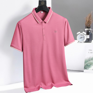 3XL-7XL短袖t恤男polo衫夏季新款宽松翻领保罗体恤3305P58图片