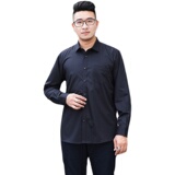 2XL-10X秋装宽松休闲男士衬衫免烫弹力长袖衬衣加肥大码8821-P45，男装衬衫，星座802