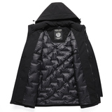 195-215码冬装新款加大码男士中长款羽绒服90%绒羽绒衣2261-P210，男装羽绒服，星座802