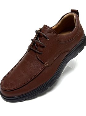 专柜断码清仓莱尔斯丹男鞋皮鞋商务正装鞋低帮系带爸爸鞋88003