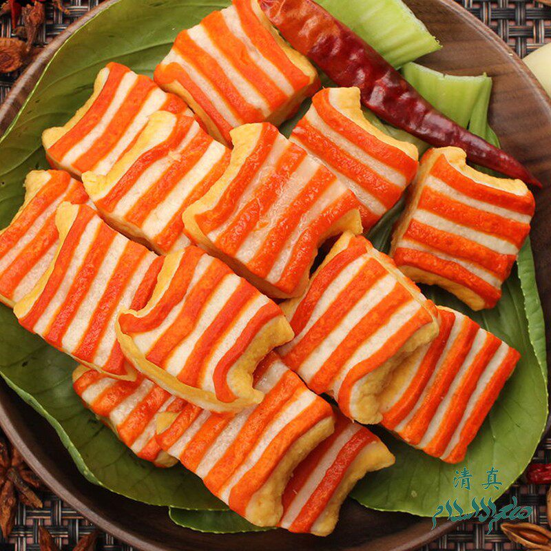 石师傅火锅小布丁2.5kg 鱼糜-鸡肉关东煮麻辣烫火锅食材清真食品