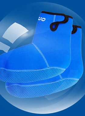 潜水袜沙滩袜鞋浮潜女长筒袜儿童长袜男游泳袜鞋成人防割防滑软底