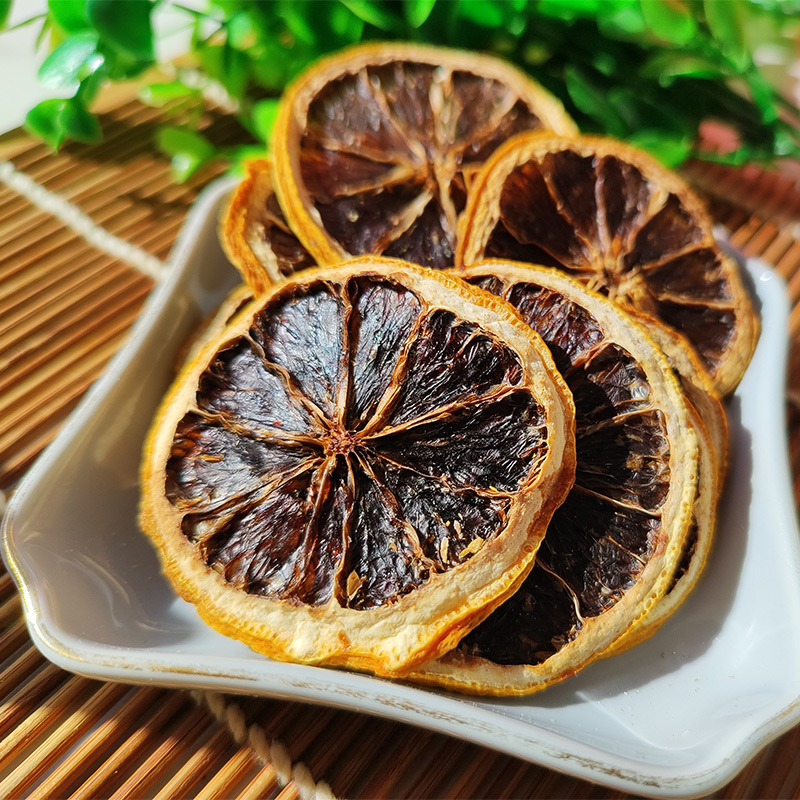 自烘柠檬干片水果茶无硫泡茶干片烘干泡水干柠檬片