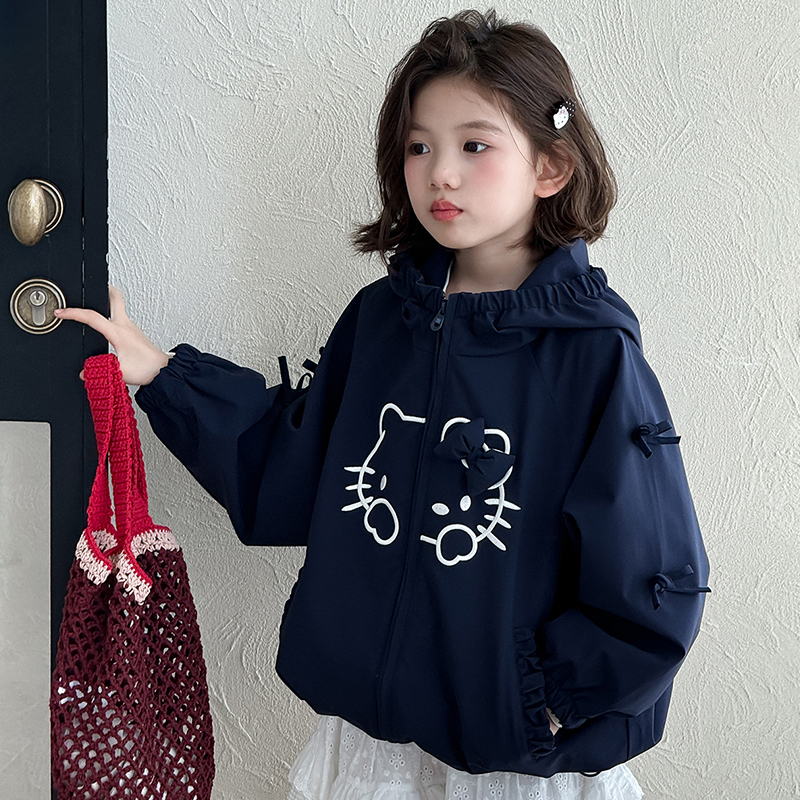 女童外套春秋款休闲百搭