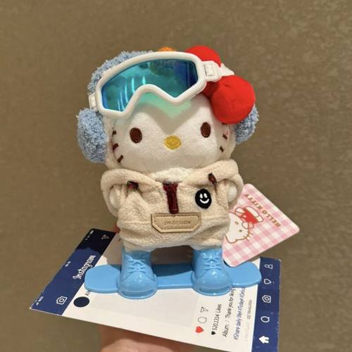 正版可爱滑雪HelloKitty凯蒂猫