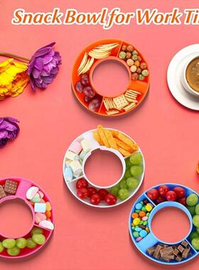 Stanley水杯配件零食碗硅胶零食盘车载史丹利保温杯零食碗点心盘