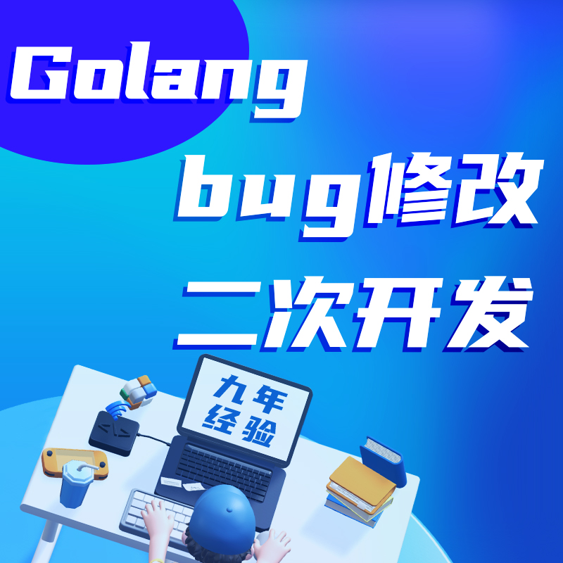 二次开发Golang代码编写修改bug修复问题服务器搭建调试前端后端