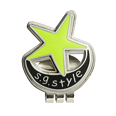 日本大阪熊S.G.STYLE 高尔夫配件用品球位标MARK马克五星个性元素