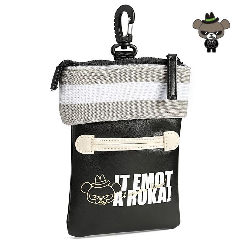 日本大阪熊SNIPE 高尔夫球包置物袋收纳包golf小袋时尚个性小包