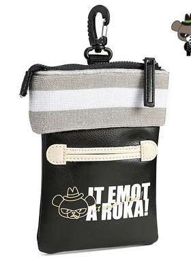 日本大阪熊SNIPE 高尔夫球包置物袋收纳包golf小袋时尚个性小包