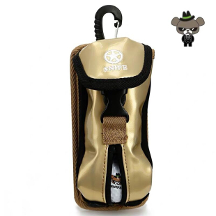 日本大阪熊SNIPE高尔夫球袋时尚 球小包SP515BC golf挂饰小球袋装