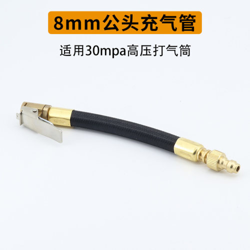 8mm公头高压30MPa轮胎充气转接头