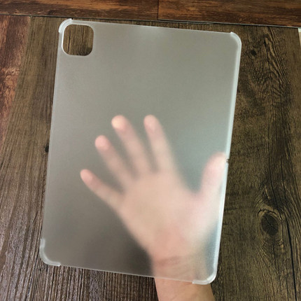 适用2020新iPad Pro11寸保护套平板12.9缺边壳2018年吸笔超薄磨砂硬壳