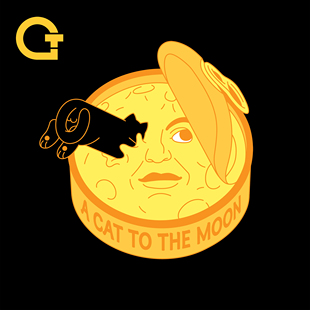 徽章冰箱贴 GGT 金属胸针 LAB 小众独立设计可爱致敬 小猫旅行记
