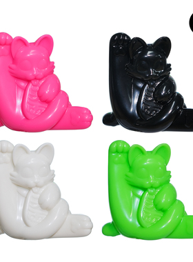 〈就要招财猫〉玩具挂件SOFUBI 软胶玩具包挂 潮玩艺术周边盲袋