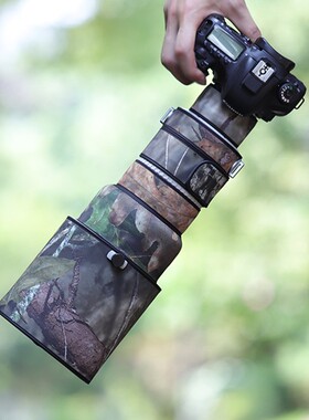 适用CANON佳能EF300mmF2.8不防抖定焦400镜头迷彩炮衣328保护套
