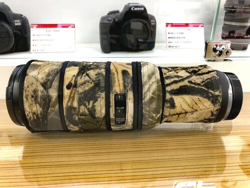 适用CANON佳能RF600镜头迷彩炮衣