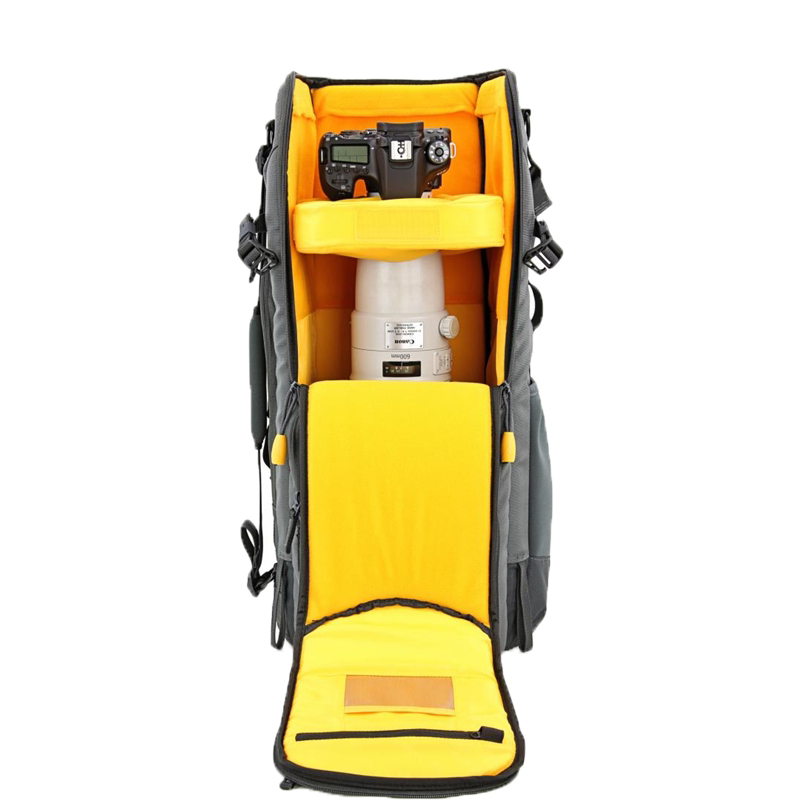 SLR 600 망원 조류 사냥 800 대포 400 고정 초점 듀얼 기계 멀티 헤드 사진 가방 야외 마이크로 단일 라이트 배낭