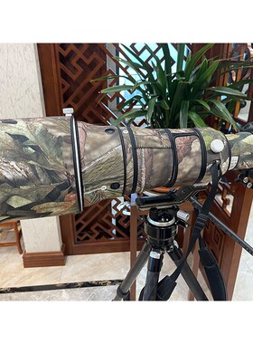 适用CANON佳能RF800mm F5.6L IS USM长定焦镜头迷彩炮衣保护套856